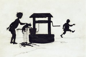 Ding Dong Bell, illustration from Mother Goose: The Old Nursery Rhymes, published 1913