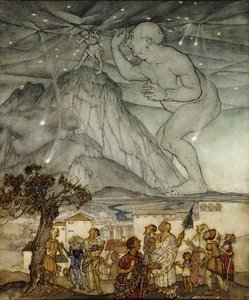 Hercules Supporting the Sky Instead of Atlas
