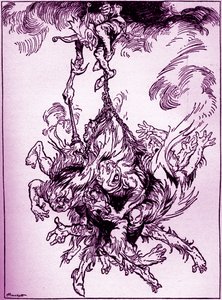 Hop-Frog by Edgar Allan Poe by Arthur Rackham