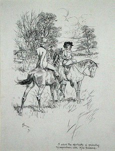I seized the opportunity of prosecuting my acquaintance with Miss Dashwood, illustration from 