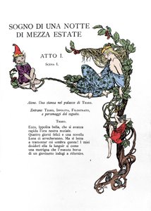 Illustration for A Midsummer Night