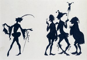 Illustration from The Sleeping Beauty, edition by C.S. Evans, published 1920