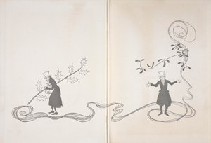 Illustration of Scrooge by Arthur Rackham