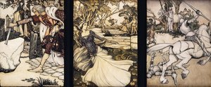 Illustrations to The Morte d