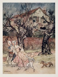 Marvellous tales of Haunted Fields, and Haunted Brooks, and Haunted Houses by Arthur Rackham