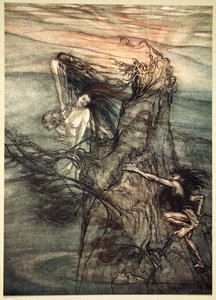 Mock away! Mock! The Nibelung makes for your toy!, 1910