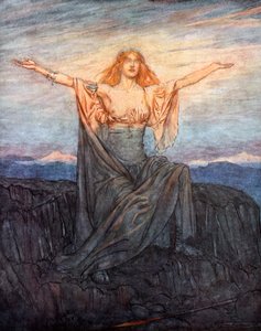 Sun, I hail thee! Hail, O light! Hail, O glorious day!, 1924