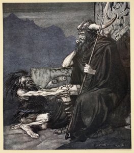 Swear to me, Hagen, my son!, illustration from 