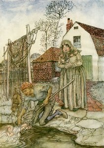 The Fish and the Ring by Arthur Rackham