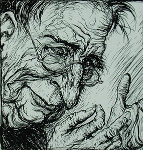 The Flea and the Man, illustration from 
