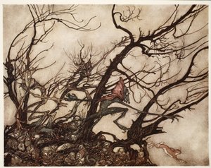 The Indians considered them the abode of spirits, from Rip Van Winkle by Washington Irving