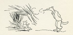 The Three Little Pigs by Arthur Rackham