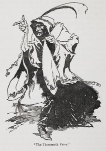 The Thirteenth Fairy from Briar Rose (Sleeping Beauty) by Arthur Rackham