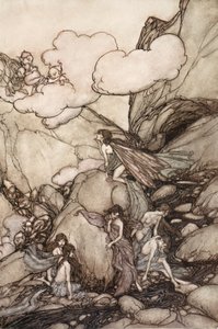 These fairy mountains, from Rip Van Winkle by Washington Irving, pub. 1910