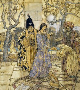 They Harvested for Ahmeds Princely Hand by Arthur Rackham