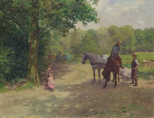 Landscape with Horse and Cart