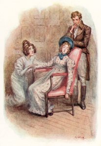 Illustration for Emma by Jane Austen by Arthur Wallis Mills