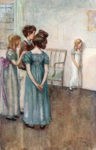 Illustration for Northanger Abbey by Jane Austen by Arthur Wallis Mills