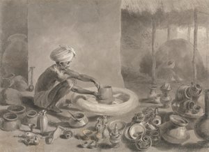Indian Potter by Arthur William Devis