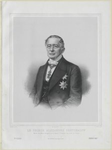 Alexander Mikhailovich Count Gorchakov by Artist Unknown