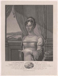 Archduchess of Austria Maria Louisa (1791-1847) by Artist Unknown
