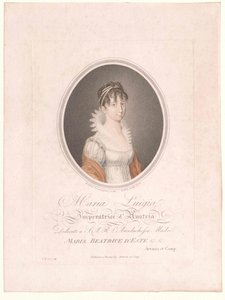 Archduchess Maria Luisa of Austro-Modena by Artist Unknown