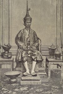 Chulalongkorn or Rama V (1853-1910). Fifth Monarch of Siam under the House of Chakri by Artist Unknown