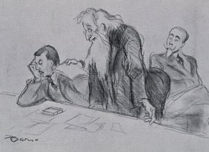 Congress of Russian Emigrants, Paris by Artist Unknown