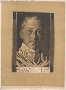 Crown Prince of the German Empire and of Prussia Wilhelm by Artist Unknown