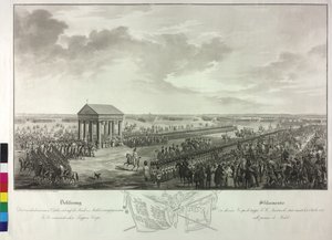 Defiling on 11th October 1833