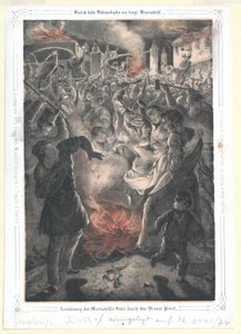 Destruction of the Mariahilf Line by the Viennese Rabble
