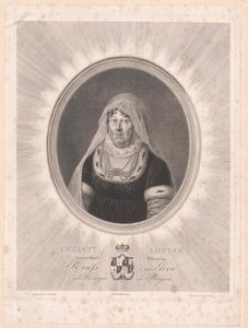 Duchess Louise of Bavaria (print) by Artist Unknown