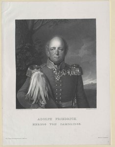 Duke Adolf Friedrich of Cambridge by Artist Unknown