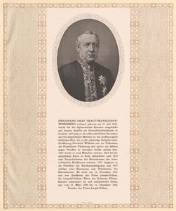 Ferdinand Count Trauttmansdorff-Weinsberg by Artist Unknown