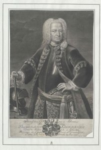 Frederick Eberhard Count Hohenlohe-Kirchberg by Artist Unknown