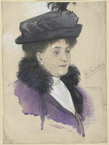 Gabriele princess Lobkowitz by Artist Unknown