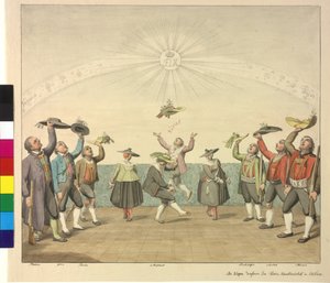Homage to Emperor Franz I by the Tyrolese by Artist Unknown