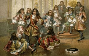 Jean Bart, French privateer, at the court of King Louis XIV