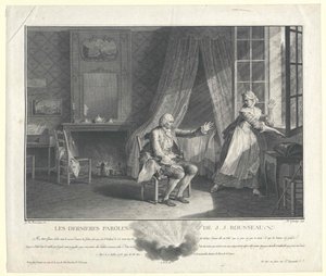 Jean Jacques Rousseau by Artist Unknown
