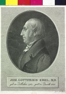 Johann Gottfried Ebel by Artist Unknown