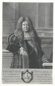 Johann Martin Linck by Artist Unknown