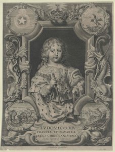King of France Louis XIV by Artist Unknown