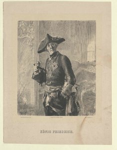 King Frederick II of Prussia by Artist Unknown