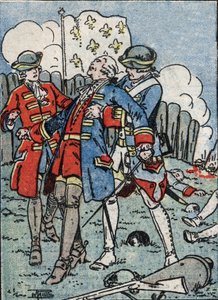 Louis Joseph Marquis de Montcalm died (1712-1759) commanding French troops in Canada, before Quebec