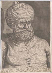 Ottoman ruler in Algiers Chaireddin Barbarossa
