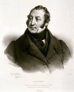 Portrait of Gioachino Antonio Rossini by Artist Unknown