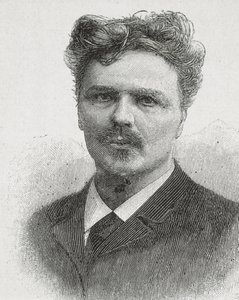 Portrait of August Strindberg by Artist Unknown