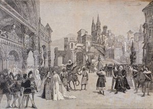 Envoy of Boabdil Declaring War Against King of Castile