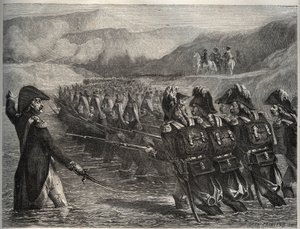 War of the First Coalition: Passage of the Tagliamento by Artist Unknown