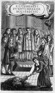 The Funeral of the Dictionary of the Academy - 